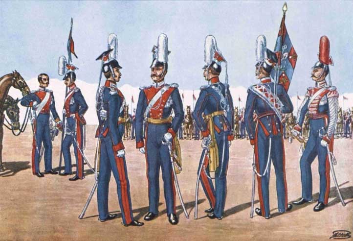флюгер и штандарт кавалерийского эскадрона молдавской армии 1847